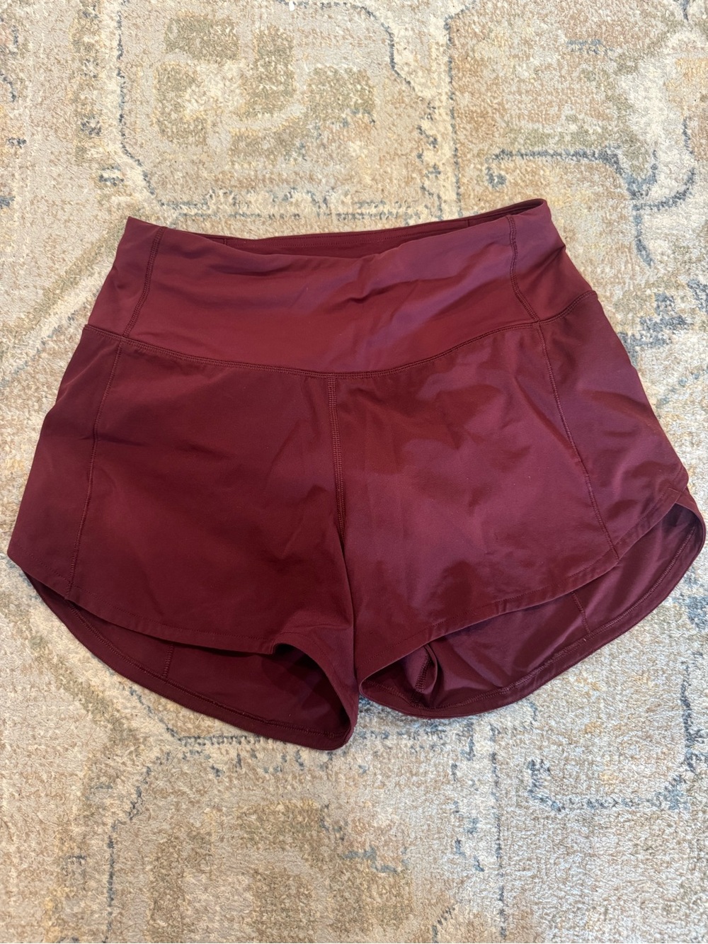 lululemon athletica Women's Maroon Athletic Shorts
Size 4 Tall - Picture 2 of 2